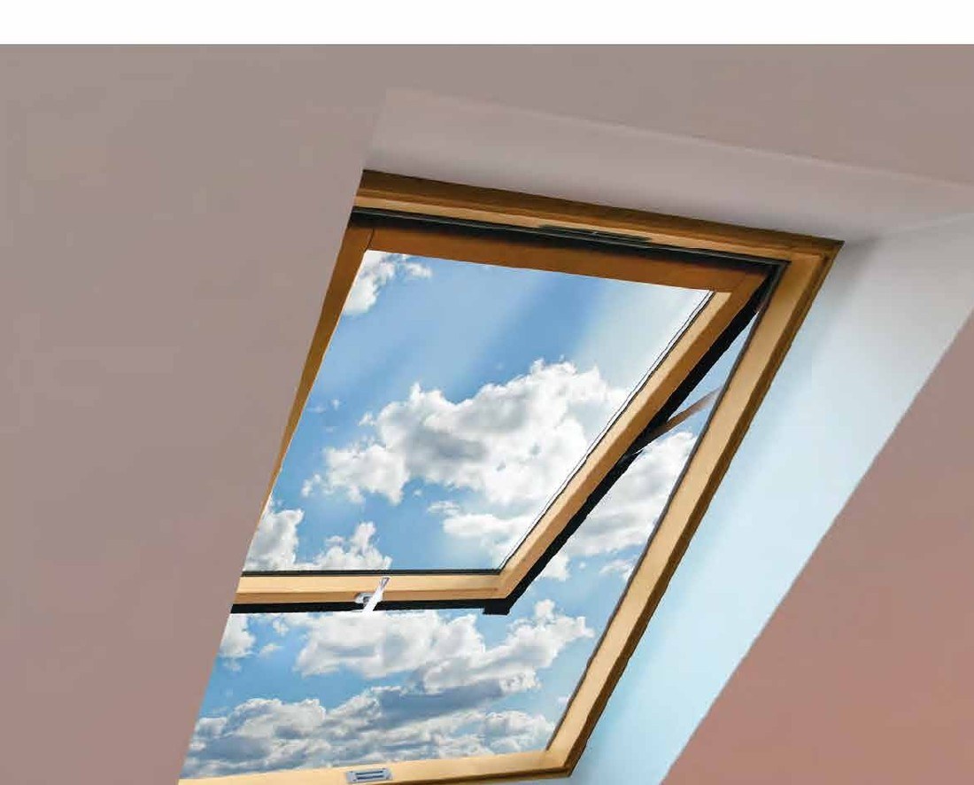 Copertura con chiusure vetrate
